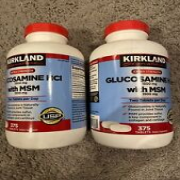 A Lot 2 Kirkland Signature Glucosamine 1500mg HCI with MSM, 375 Tablets New 2025