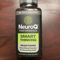 NeuroQ Performance Smart Thinking Brain Power 60 Veg Capsules Exp06/2025