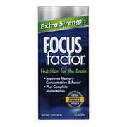 Factor Extra Strength 60 count- Brain Health Supplement with Bacopa Monniero