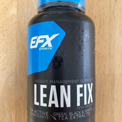 EFX Sports Lean Fix Thermogenic Fat Burner Weight Loss Energy 120 Capsules