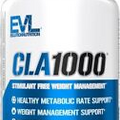 2 X EVLution Nutrition, CLA1000, Stimulant Free Weight Management, 180 Softgels