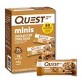 Quest Nutrition Mini Chocolate Chip Cookie Dough Protein Bars, High Protein, Low