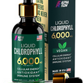 Chlorophyll Liquid Drops 6000 Mg - Premium Liquid Chlorophyll Supplement - All-I