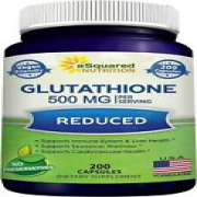 aSquared Nutrition Reduced Glutathione 500mg Per Serving Supplement -200...