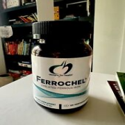 Ferrochel- (chelated Ferrous Iron) -Designs For health- 120 Veg. Caps