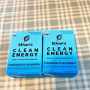 Ethan’s Clean Energy Packets - 2 Boxes - 12 Packets Pomegranate and blueberry
