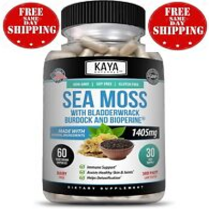 Sea Moss | Joint Supplement for Men and Women | with Organic Burdock Root, Ir...