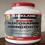 Kirkland Signature Glucosamine & Chondroitin, 280 Count EXP 02/2027 Sealed