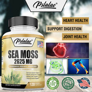 Sea Moss 2625mg - Irish Moss, Burdock Root- Heart,Joint,Thyroid & Immune Support