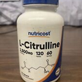 L-Citrulline 2500Mg per Serving, 60 Servings, 1250Mg per Tablet, 120 Tabs