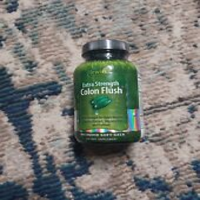 Irwin Naturals Extra Strength Colon Flush  60 Liquid Soft Gels Exp Date 06/25