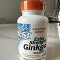 Doctor's Best Extra Strength Ginkgo 120 mg 120 Veg Caps Exp Date 12/2026