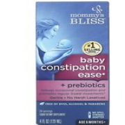 Mommy s Bliss Baby Constipation Ease 6 Months  4 fl oz 120 ml Alcohol-Free,