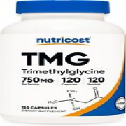 Nutricost TMG (Trimethylglycine) 750mg, 120 Capsules