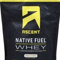 Ascent Native Fuel Whey Protein Powder, 32 oz - Vanilla Bean