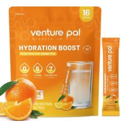 Venture Pal Sugar Free Electrolyte Powder Packets - Liquid Daily IV Drink Mix...