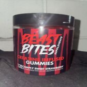 creatine monohydrate gummies Beast Bites Sweet Strawberry