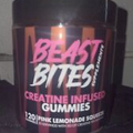 CREATINE INFUSED GUMMIES 120 Beast Bites Pink Lemonade Squeeze