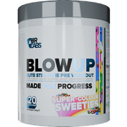 Blow Up Pre-Workout: Elite Stim-Free Formula for Enhanced Performance, Super Colour Sweeties