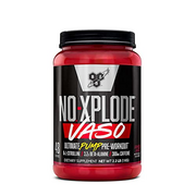 BSN N.O.-XPLODE Vaso Pre Workout Powder with 8g of L-Citulline and 3.2g Beta-Alanine and Energy, Flavor: Jungle Juice, 48 Servings