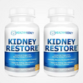 Kidney Restore Kidney Cleanse and Kidney Health Supplement to Support Normal Kidney Function, Vitamins for Kidney Health 60 caps - 2 Pack