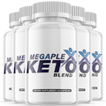 (5 Pack) Megaplex Keto Blend, Megaplex Keto Pills, Megaplex Keto Capsules, Megaplex Keto Supplement, Megaplex Keto, Megaplex Keto Advanced Formula for Men Women (300 Capsules)