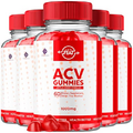 (5 Pack) Pro Feat ACV Gummies, Pro Feat ACV + Keto Gummies Apple Cider Vinegar Vitamin Supplement, ProFeat Gummies Plus 1000MG Keto ACV Better Health Men Women Folate Vitamin B12 (300 Gummies)