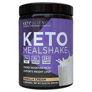 Ketogenic Meal Shake Vanilla Dietary Supplement Weight Loss 20.7 Oz 14 Servings