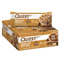Quest Nutrition Chocolate Chip Cookie Dough Protein Bars High Protein Low Carb