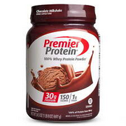 Premier100% Whey Protein Powder, Chocolate Milkshake,30g Protein,24.5 oz, 1.5 lb