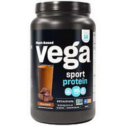 Vega Sport Plant-Based Protein Powder, Chocolate, 14 Servings (21.7oz) Delicious