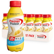 Premier Protein Shake Bananas & Cream 30g Protein 1g Sugar 24 Vitamins & Mineral