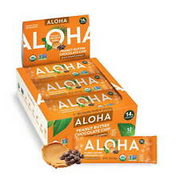 Aloha, Plant Based Protein Bars, Peanut Butter Chocolate Chip (Pack of 12) USA
