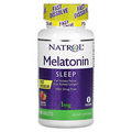 Melatonin, Fast Dissolve, Strawberry, 1 mg, 90 Tablets
