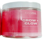 Teami Grow + Glow Gummies for Hair Skin & Nails Support  EXP 5/25