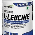 NutriJa L-Leucine Pure & USP Grade Intra Work Protein Powder Supplement - 100gm