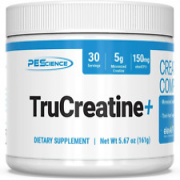 Trucreatine+, Pure Creatine Monohydrate and Elevatp Powder, 30 Servings