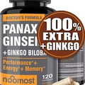 Panax Ginseng 120 Capsule Noomost Doctor's Formula For Performance Energy Memory