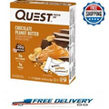 Quest Protein Bar, Gluten Free, Low Carb Chocolate Peanut Butter,20g Protein,4ct