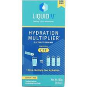 Liquid IV Hydration Multiplier Electrolyte Drink Mix - Lemon Lime 10 Pkts