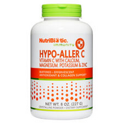 NutriBiotic Hypo-Aller C Vitamin C with Calcium, Magnesium, Potassium & Zinc