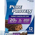 Pure Protein Bars, High Protein, 12 Count (Pack of 1), Chewy Chocolate Chip