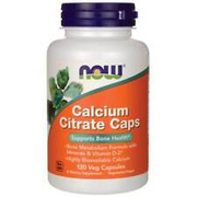 NOW Foods Calcium Citrate Caps 120 Veg Caps