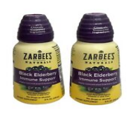 Pack Of 2 Zarbee's Naturals BLACK ELDERBERRY Immune Support, 8oz Exp 11/23 READ!