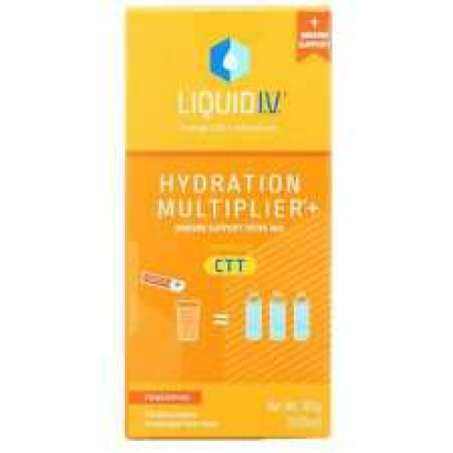 Liquid IV Hydration Multiplier+ Immune Support Drink Mix - Tangerine 10 Pkts