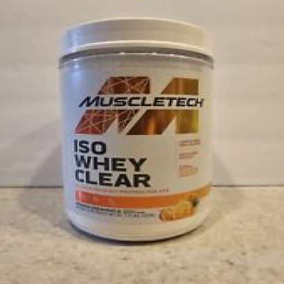 Muscletech ISO Whey Clear, Ultra-Pure Protein Isolate, Powder 08/2025