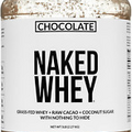 Naked Whey Chocolate Protein - All Natural Grass Fed Whey Protein Powder, Organ