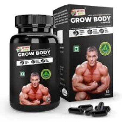 BODY GROW Fast Weight Gain Pills Muscle Gainer WEGHT GAIN 60 CAP, (Pack of 3)
