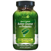 Aloe & Triphala Active-Cleanse and Probiotics 60 Softge