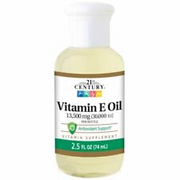 Vitamin E Oil 30000 Iu 2.5 Oz 13;500mg by 21st Century